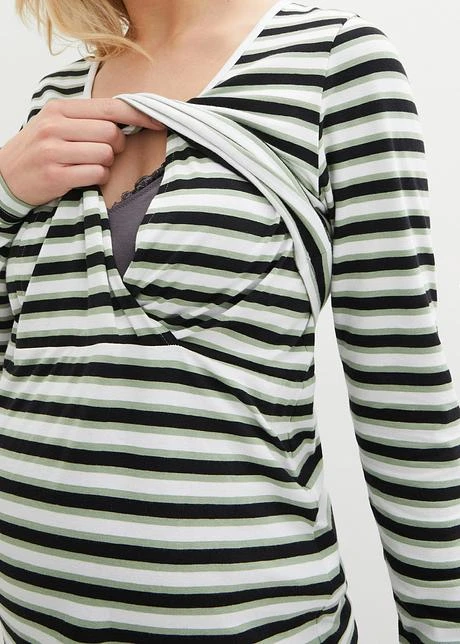 T-shirt De Grossesse/d'allaitement Avec Coton 7 T-shirt De Grossesse/d'allaitement Avec Coton - Afbeelding 5