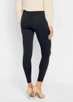 Legging Avec Taille Confortable Et Zips Décoratifs -Venus Mode Winkel 23219059 Lw18gVQO