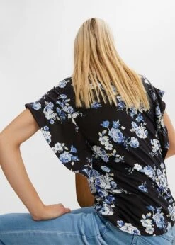 T-shirt à Manches Volantées -Venus Mode Winkel 23220192 s3KRa9LX