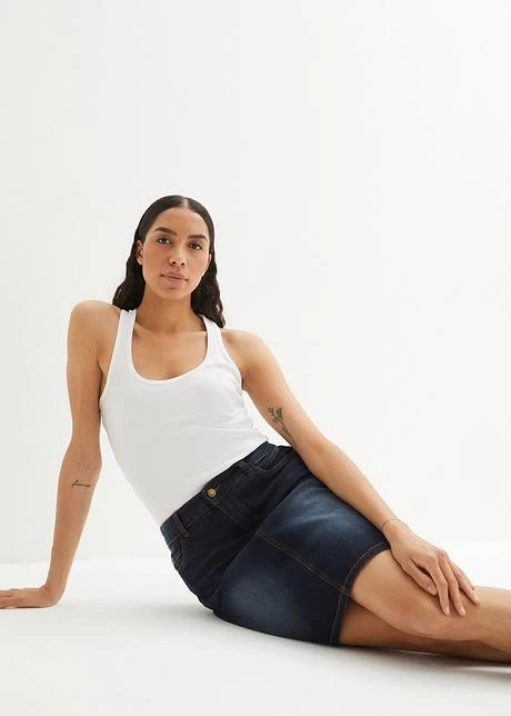 Jupe En Jean Extensible 12 Jupe En Jean Extensible - Afbeelding 10