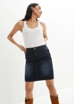 Jupe En Jean Extensible 16 Jupe En Jean Extensible -Venus Mode Winkel 23221267 3K1MgpMT