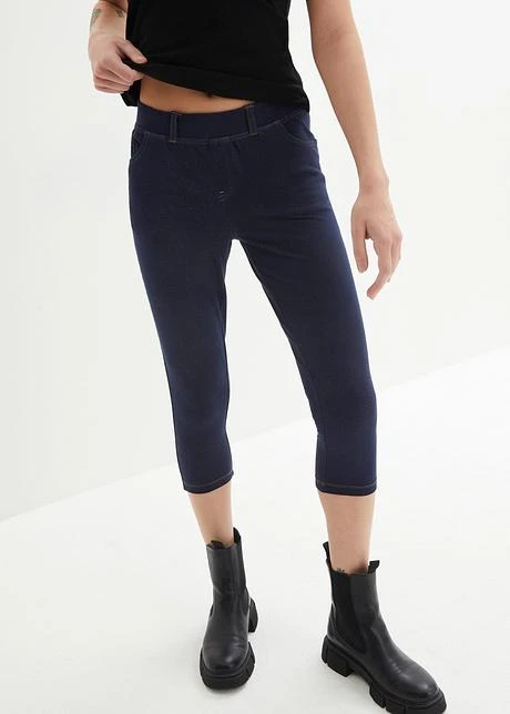 Legging Corsaire Imitation Jean 4 Legging Corsaire Imitation Jean - Afbeelding 2