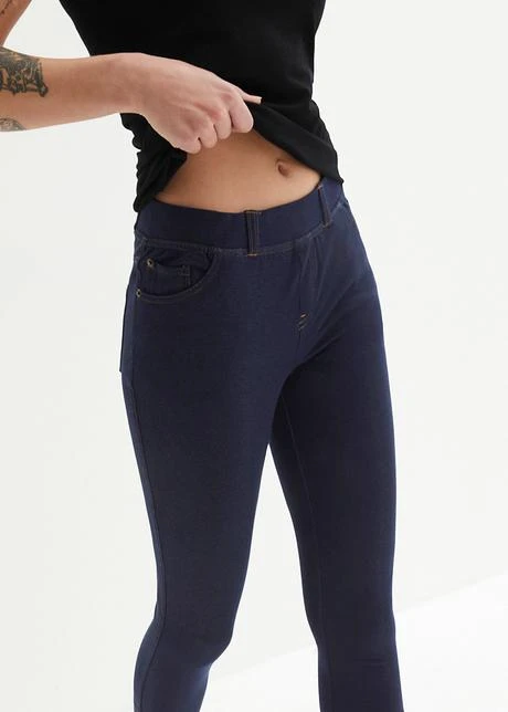 Legging Corsaire Imitation Jean 7 Legging Corsaire Imitation Jean - Afbeelding 5