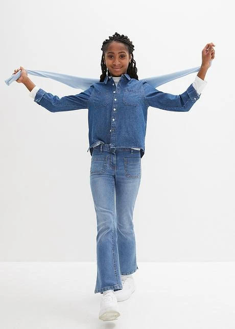 Chemise En Jean Fille 6 Chemise En Jean Fille - Afbeelding 4