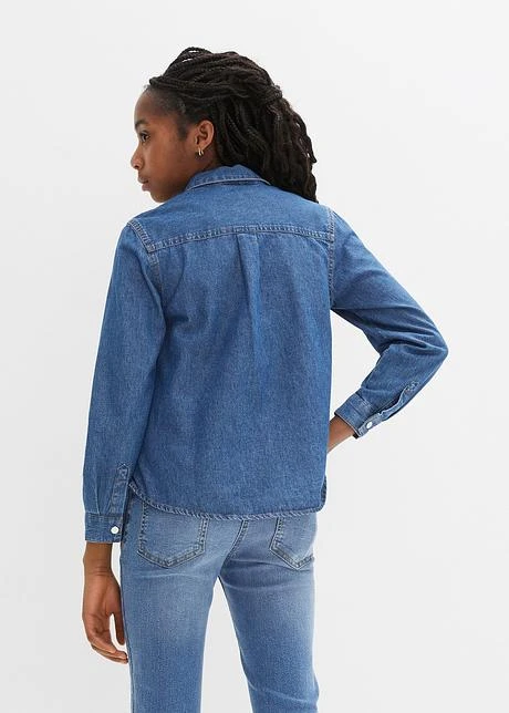 Chemise En Jean Fille 5 Chemise En Jean Fille - Afbeelding 3
