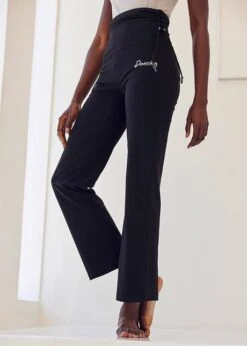 Pantalon De Sport Avec Fronces, Jambes Larges -Venus Mode Winkel 23222803 hLTMlxRm
