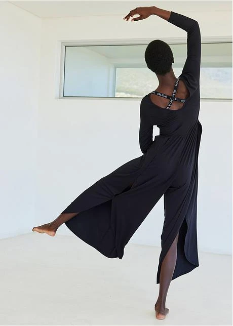 Combi Pantalon De Sport Avec Décolleté Dos, Jambes Larges 9 Combi Pantalon De Sport Avec Décolleté Dos, Jambes Larges - Afbeelding 7