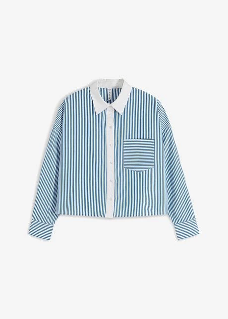 Rainbow Chemisier Avec Patte De Boutonnage Contrastante 3 Rainbow Chemisier Avec Patte De Boutonnage Contrastante