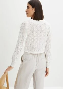 Gilet En Maille Avec Boutons Décoratifs -Venus Mode Winkel 23223027 7pnQJeYJ