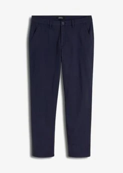 Pantalon Chino Droit Regular Fit Essential En Coton Stretch