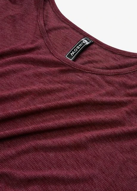 Rainbow T-shirt Long Avec Base Arrondie 9 Rainbow T-shirt Long Avec Base Arrondie - Afbeelding 7