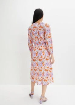 Rainbow Robe Midi Fendue Sur Le Devant En Viscose Texturée 12 Rainbow Robe Midi Fendue Sur Le Devant En Viscose Texturée -Venus Mode Winkel 23223596 TjpB05rv