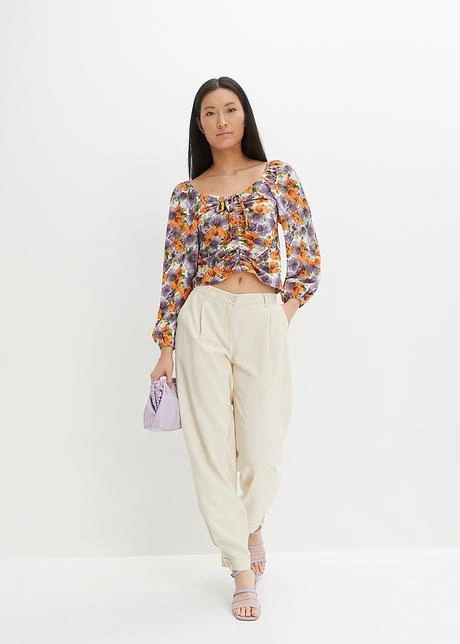 Rainbow T-shirt Manches Longues Imprimé Avec Fronces 6 Rainbow T-shirt Manches Longues Imprimé Avec Fronces - Afbeelding 4