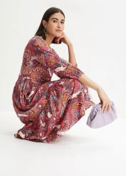 Robe En Jersey Avec Lien à Nouer -Venus Mode Winkel 23223681 lhv3L967