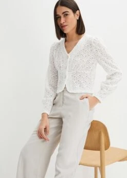 Gilet En Maille Avec Boutons Décoratifs -Venus Mode Winkel 23223874 MH34i36s