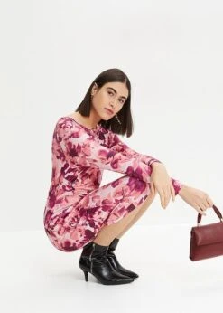 Robe En Jersey à Fronces Sur Le Côté -Venus Mode Winkel 23223892 TZo0hyo3