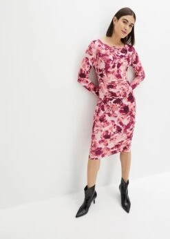 Robe En Jersey à Fronces Sur Le Côté -Venus Mode Winkel 23223906 F92epEgX