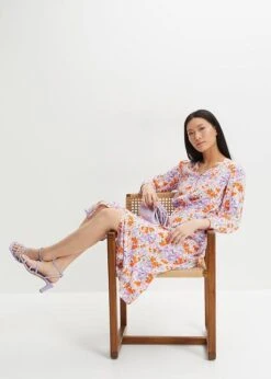 Rainbow Robe Midi Fendue Sur Le Devant En Viscose Texturée 13 Rainbow Robe Midi Fendue Sur Le Devant En Viscose Texturée -Venus Mode Winkel 23223912 0Yf5HrP9