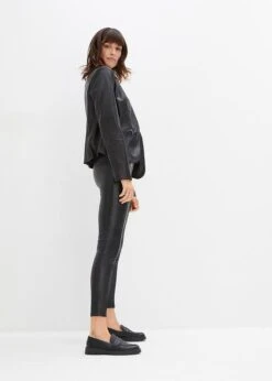 Pantalon PU étroit Avec Zips -Venus Mode Winkel 23224008 iP0W4jN2