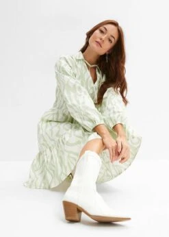 Robe Imprimée à Volants 15 Robe Imprimée à Volants -Venus Mode Winkel 23224303 AUof0Ppo