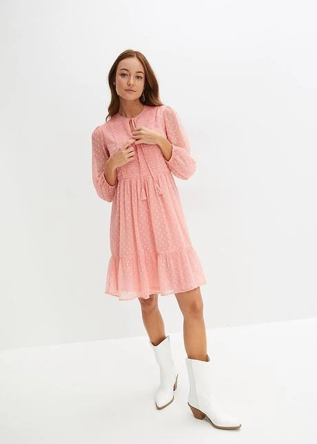 Robe En Crêpe Texturé 6 Robe En Crêpe Texturé - Afbeelding 4