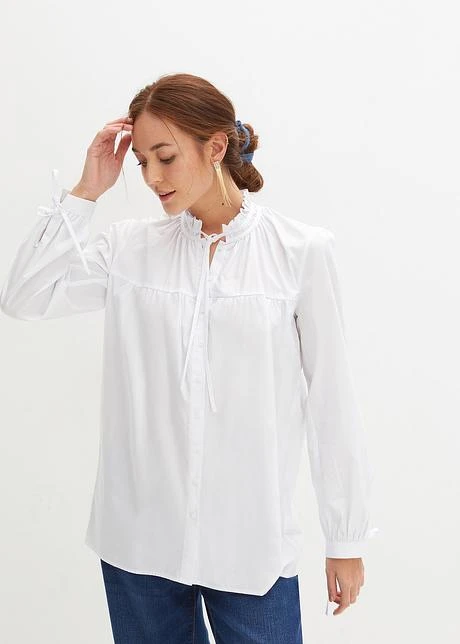 Chemisier Avec Détail Volanté 4 Chemisier Avec Détail Volanté - Afbeelding 2