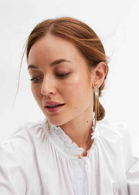 Chemisier Avec Détail Volanté 7 Chemisier Avec Détail Volanté - Afbeelding 5