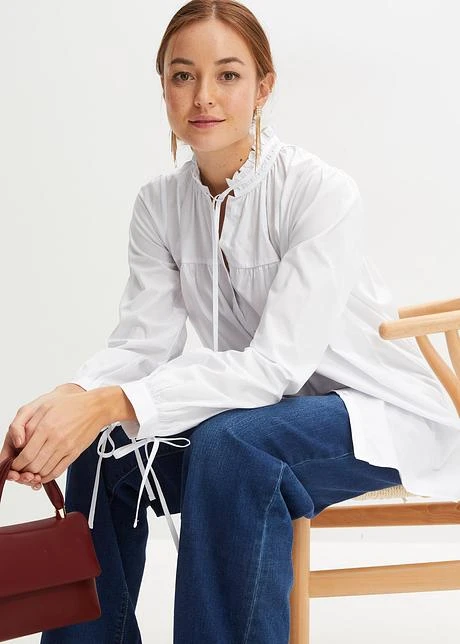 Chemisier Avec Détail Volanté 9 Chemisier Avec Détail Volanté - Afbeelding 7