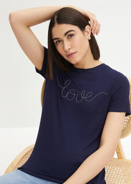 T-shirt Avec Application 9 T-shirt Avec Application - Afbeelding 7