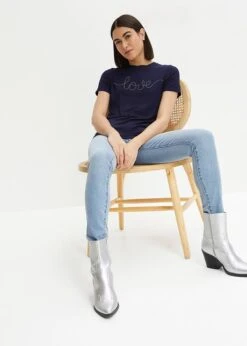 T-shirt Avec Application 12 T-shirt Avec Application -Venus Mode Winkel 23224896 pf9W8vga