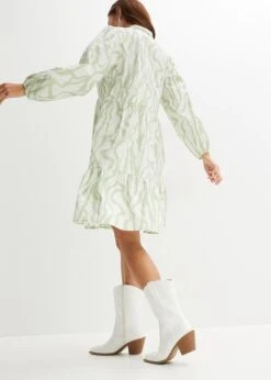 Robe Imprimée à Volants 12 Robe Imprimée à Volants -Venus Mode Winkel 23224982 qajJi53b