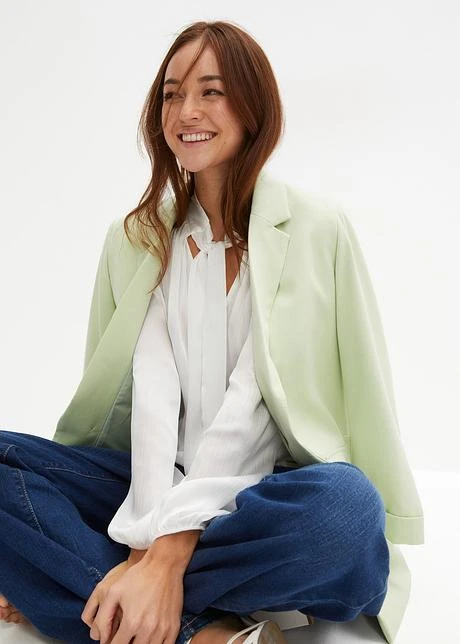 Blouse En Crêpe à Lavallière 9 Blouse En Crêpe à Lavallière - Afbeelding 7