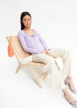 T-shirt Côtelé Avec Laçage -Venus Mode Winkel 23225315 8WWTlgfo