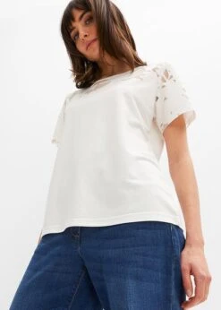 T-shirt à Motifs Dévorés Floraux -Venus Mode Winkel 23226721 I6dyxEGf