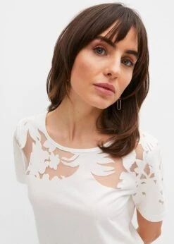 T-shirt à Motifs Dévorés Floraux -Venus Mode Winkel 23226722 jFrXO8Uo