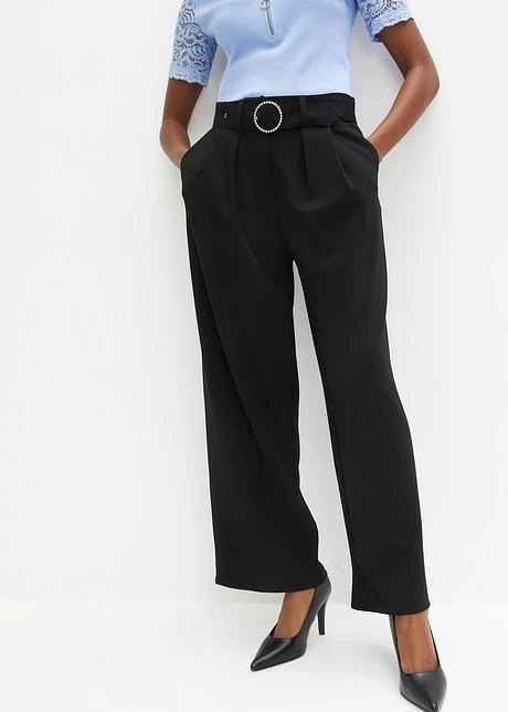 Jupe-culotte Texturée Avec Ceinture 4 Jupe-culotte Texturée Avec Ceinture - Afbeelding 2