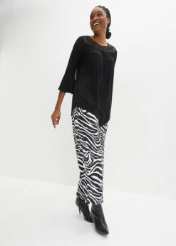 T-shirt Long à Dentelle 11 T-shirt Long à Dentelle -Venus Mode Winkel 23227595 stjR24Iu