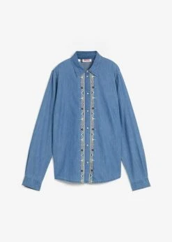 Blouse En Jean Oversize Avec Broderie 17 Blouse En Jean Oversize Avec Broderie -Venus Mode Winkel 23227835 XEhBBKI1