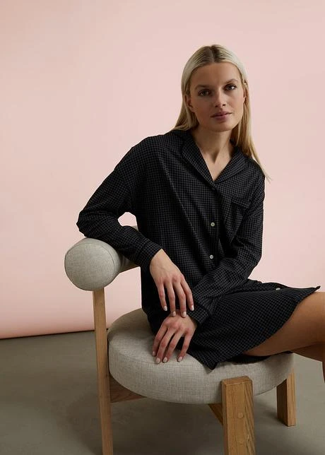 Chemise De Nuit Oversize à Boutons 8 Chemise De Nuit Oversize à Boutons - Afbeelding 6