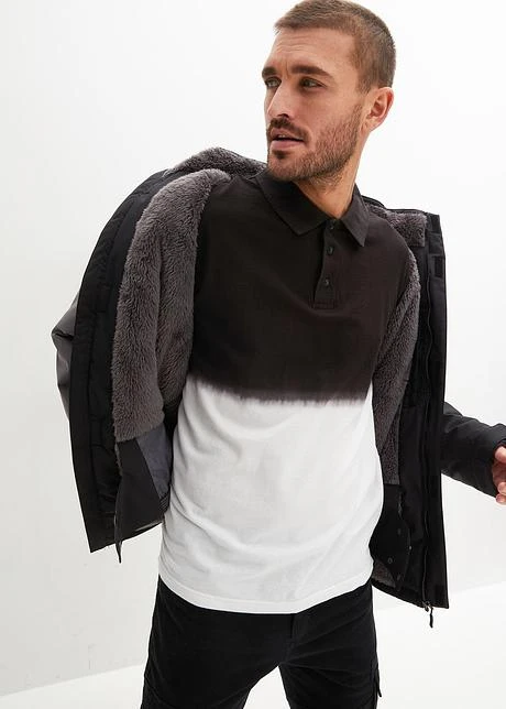 Polo Manches Longues à Dégradé De Couleurs 5 Polo Manches Longues à Dégradé De Couleurs - Afbeelding 3