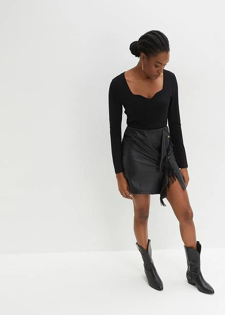 Jupe Crayon Avec Franges 6 Jupe Crayon Avec Franges - Afbeelding 4