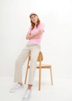 Pantalon Chino Raccourci 13 Pantalon Chino Raccourci -Venus Mode Winkel 23229758 C5dvscAs