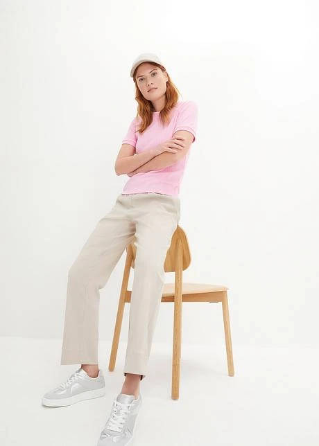 Pantalon Chino Raccourci 6 Pantalon Chino Raccourci - Afbeelding 4