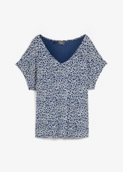 T-shirt En Viscose à Col V -Venus Mode Winkel 23229787 c3wWp3N8