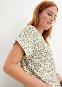 T-shirt En Viscose à Col V -Venus Mode Winkel 23229826 QnBRdk88