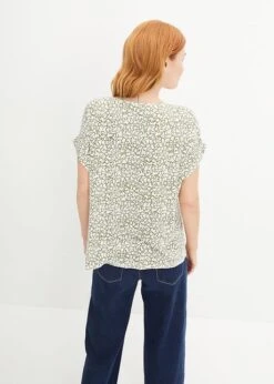 T-shirt En Viscose à Col V -Venus Mode Winkel 23229828 a1dEYCqL