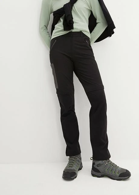 Pantalon Softshell Fonctionnel Avec Jambes Amovibles, Coupe Droite, Imperméable 4 Pantalon Softshell Fonctionnel Avec Jambes Amovibles, Coupe Droite, Imperméable - Afbeelding 2