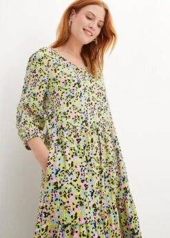 Robe Courte En Jersey Texturé, Avec Poches -Venus Mode Winkel 23230239 FVy0BZYO