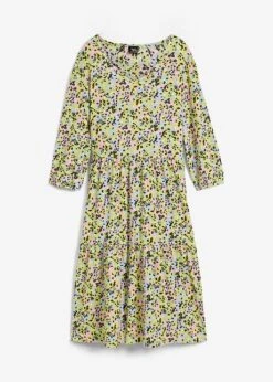 Robe Courte En Jersey Texturé, Avec Poches