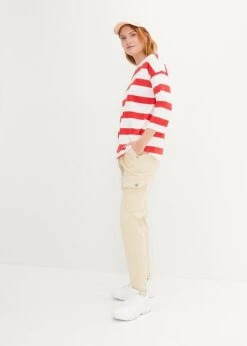 T-shirt à Manches 3/4 Et Fente Sur Le Côté, Coton -Venus Mode Winkel 23230292 qdk81VVY